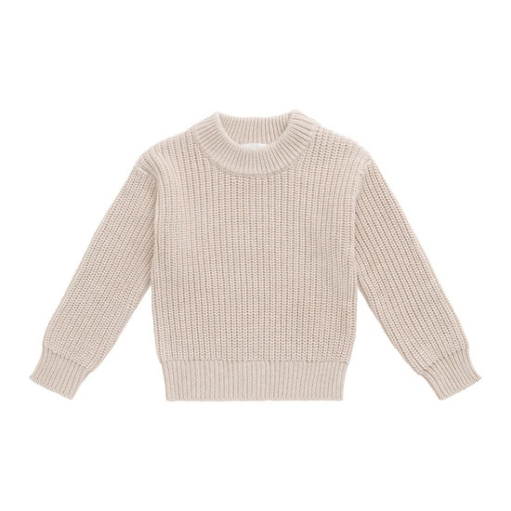 Jamie Kay‎ | Ribbed Knit Neutral Sweater